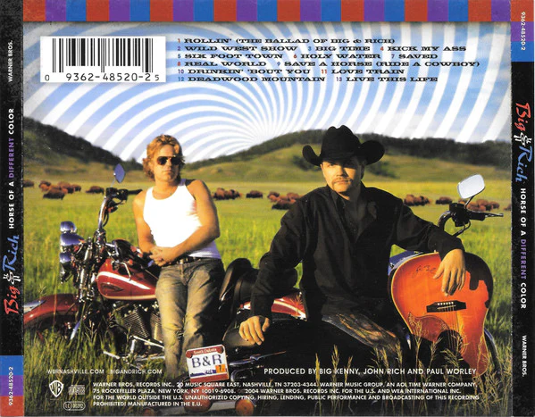 Big & Rich - Horse Of A Different Color (CD, Album) - Image 3