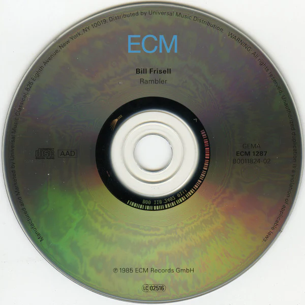 Bill Frisell - Rambler (CD, Album, RE, Car) - Image 5