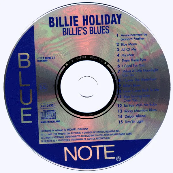 Billie Holiday - Billie's Blues (CD, Comp) - Image 3