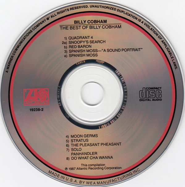 Billy Cobham - The Best Of Billy Cobham (CD, Comp) - Image 3