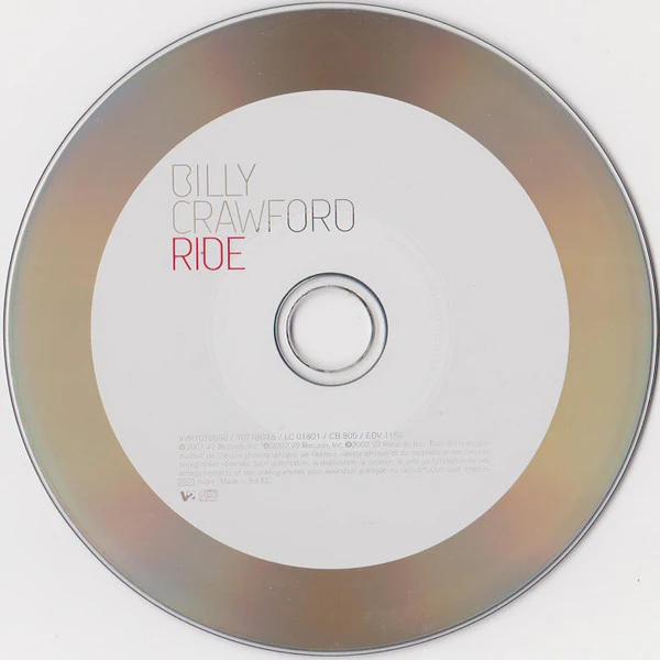 Billy Crawford - Ride (CD, Album, Enh, Ltd) - Image 3