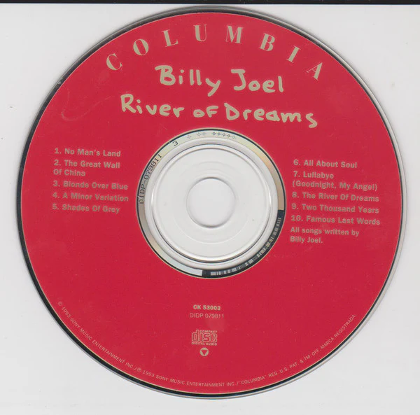 Billy Joel - River Of Dreams (CD, Album) - Image 3