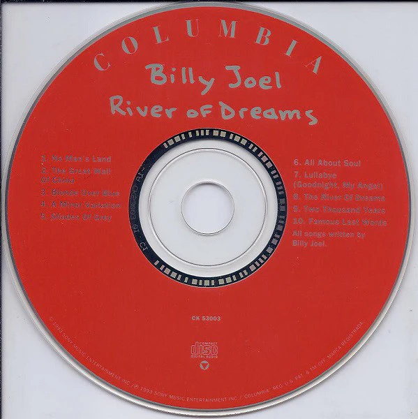 Billy Joel - River Of Dreams (CD, Album, Pit) - Image 3