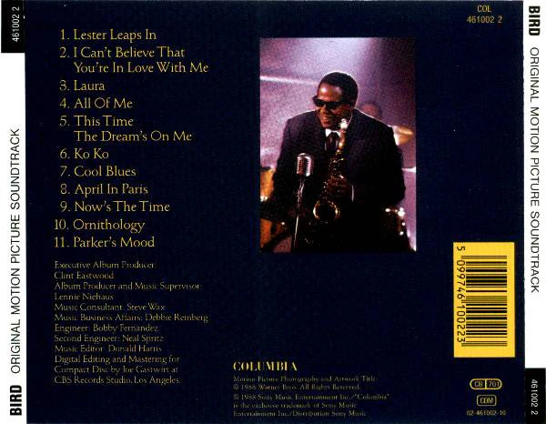 Bird (28) - Bird (Original Motion Picture Soundtrack) (CD, Album, RE) - Image 3