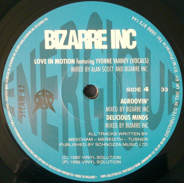 Bizarre Inc - Energique (2xLP, Album + 12") - Image 3