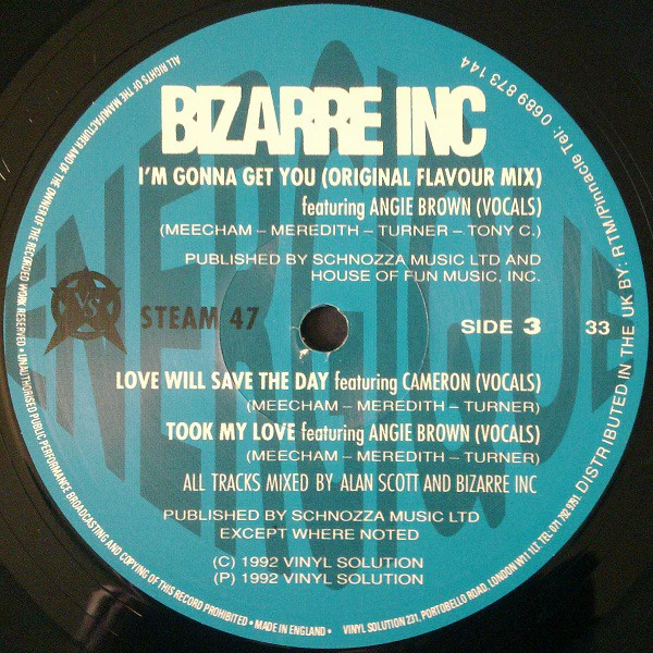 Bizarre Inc - Energique (2xLP, Album + 12") - Image 4