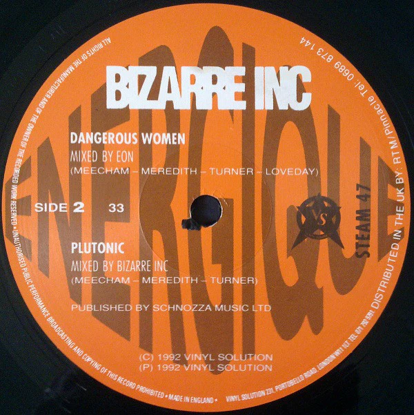 Bizarre Inc - Energique (2xLP, Album + 12") - Image 5