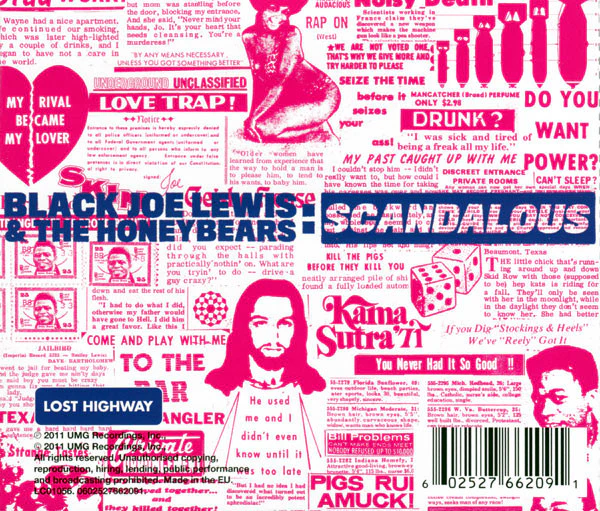 Black Joe Lewis & The Honeybears - Scandalous (CD, Album) - Image 3