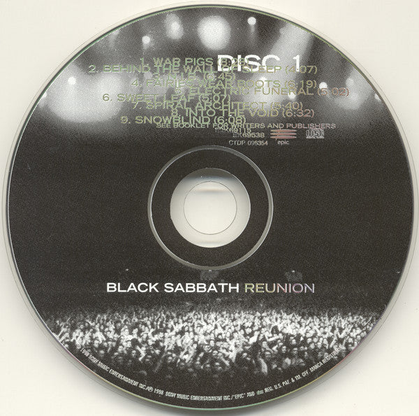 Black Sabbath - Reunion (2xCD, Album) - Image 3