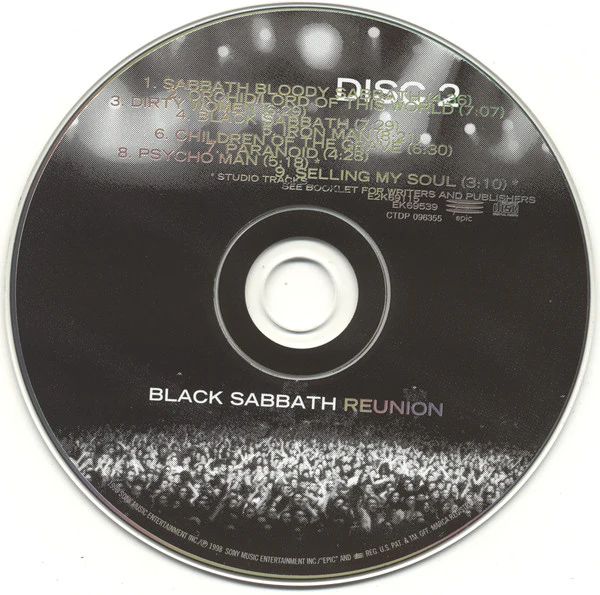 Black Sabbath - Reunion (2xCD, Album) - Image 5