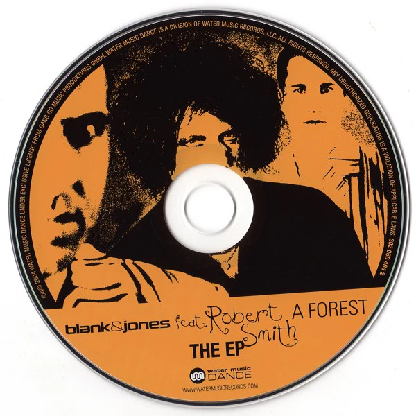 Blank & Jones Feat. Robert Smith - A Forest (CD, EP + DVD, NTSC) - Image 3