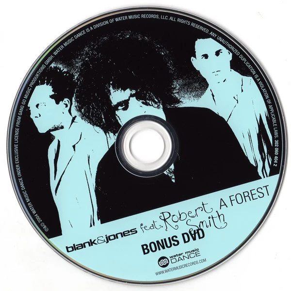 Blank & Jones Feat. Robert Smith - A Forest (CD, EP + DVD, NTSC) - Image 4