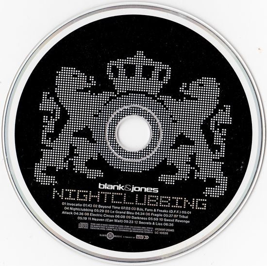 Blank & Jones - Nightclubbing (CD, Album) - Image 3