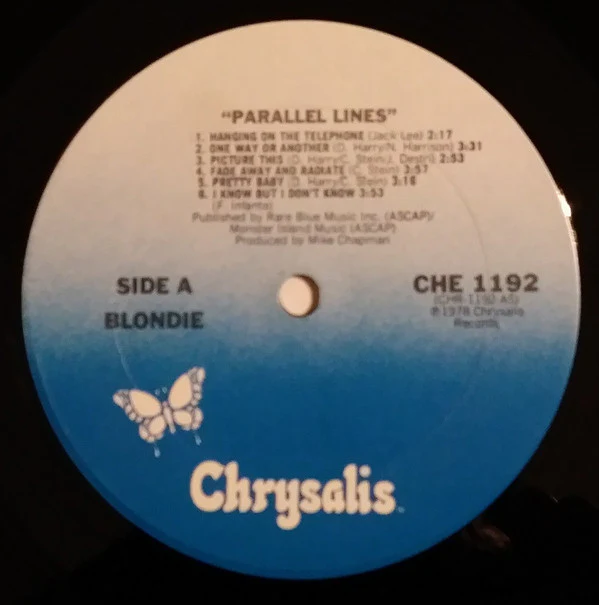 Blondie - Parallel Lines (LP, Album, RE, San) - Image 3