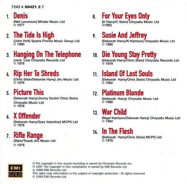 Blondie - The Essential Collection (CD, Comp, RE) - Image 4