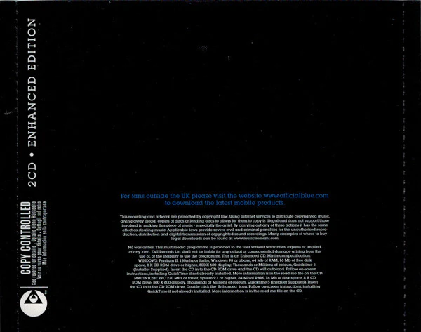 Blue (5) - Best Of Blue (Special Limited Fans Edition) (CD, Comp, Copy Prot. + CD, Enh + Ltd, S/Edition, F) - Image 4
