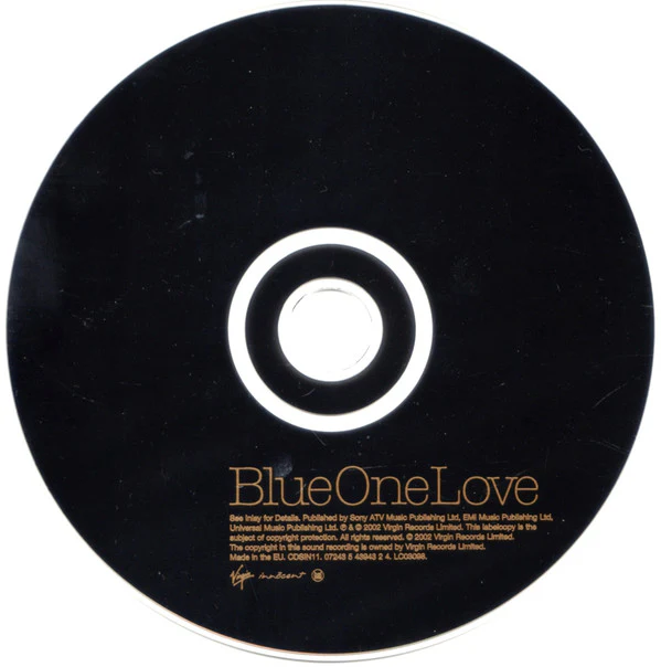 Blue (5) - One Love (CD, Album) - Image 3