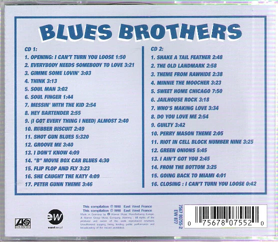 Blues Brothers* - Blues Brothers (2xCD, Comp) - Image 4