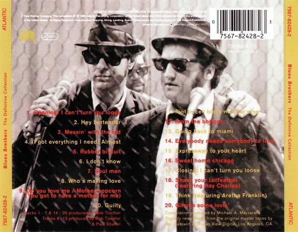 Blues Brothers* - The Definitive Collection (CD, Comp, RE) - Image 2