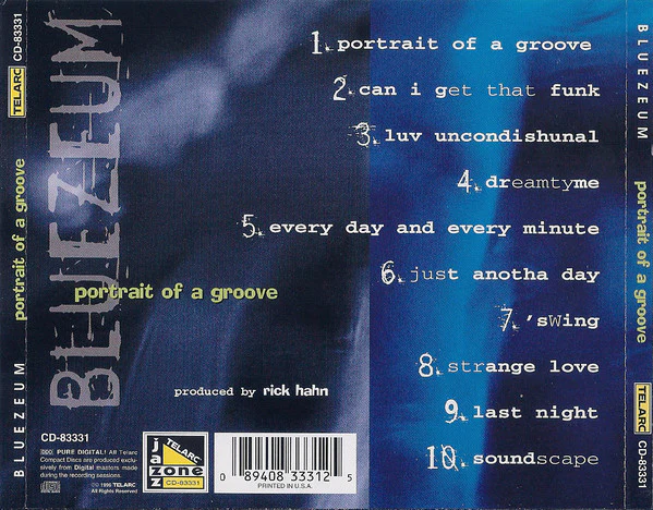 Bluezeum - Portrait Of A Groove (CD, Album) - Image 2