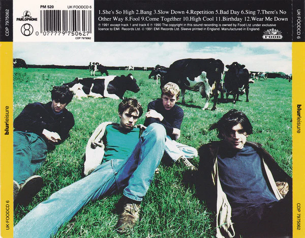 Blur - Leisure (CD, Album) - Image 2