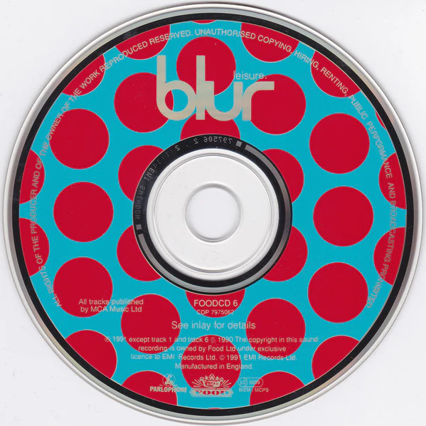 Blur - Leisure (CD, Album) - Image 3