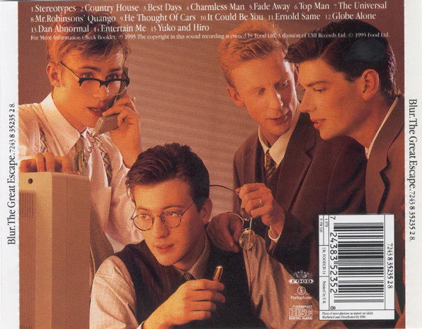 Blur - The Great Escape (CD, Album) - Image 2