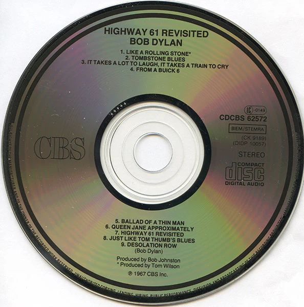 Bob Dylan - Highway 61 Revisited (CD, Album, RE) - Image 3