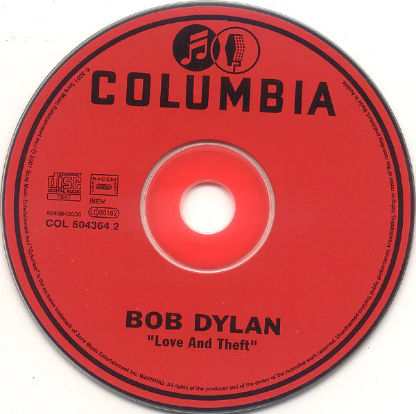 Bob Dylan - "Love And Theft" (2xCD, Album, Ltd) - Image 3