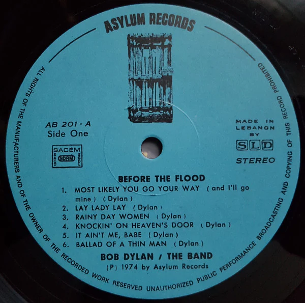 Bob Dylan / The Band - Before The Flood (2xLP, Album, Gat) - Image 4