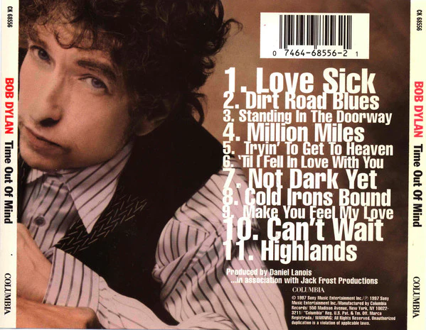 Bob Dylan - Time Out Of Mind (CD, Album) - Image 2
