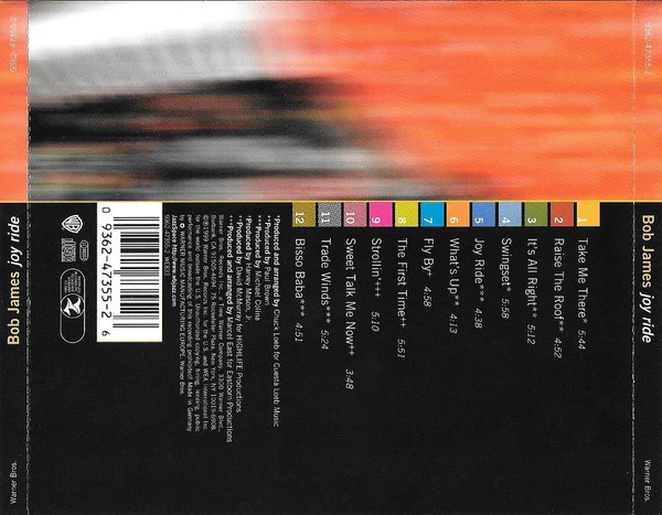 Bob James - Joy Ride (CD, Album) - Image 3