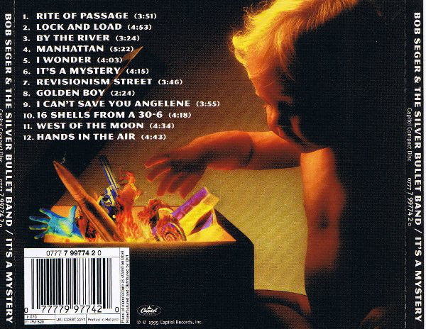 Bob Seger And The Silver Bullet Band - It's A Mystery (CD, Album) - Image 2