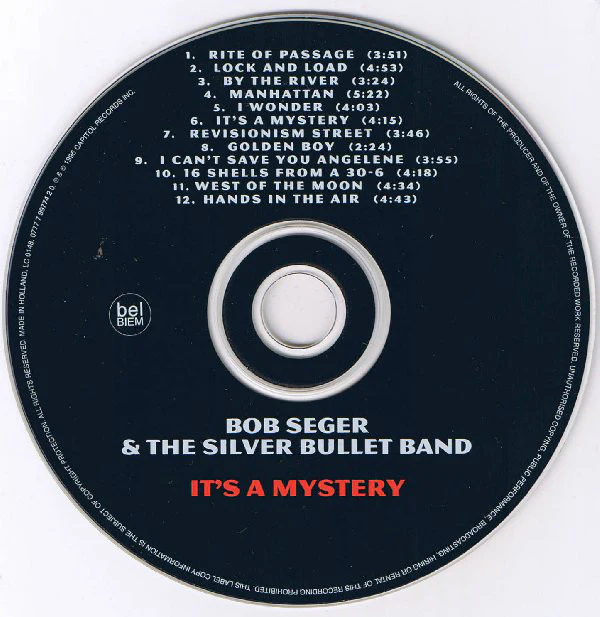 Bob Seger And The Silver Bullet Band - It's A Mystery (CD, Album) - Image 3