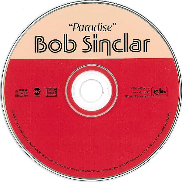 Bob Sinclar - Paradise (CD, Album) - Image 3