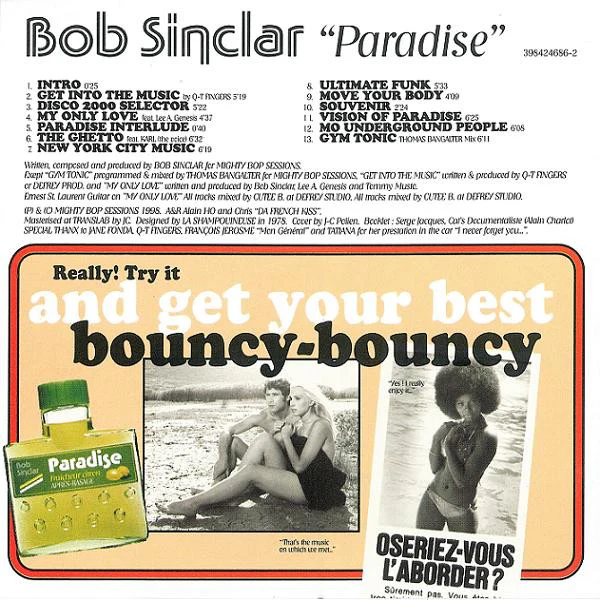 Bob Sinclar - Paradise (CD, Album) - Image 5