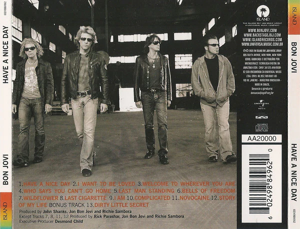 Bon Jovi - Have A Nice Day (CD, Album) - Image 2
