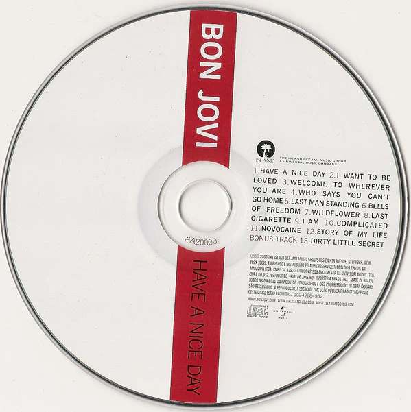 Bon Jovi - Have A Nice Day (CD, Album) - Image 3