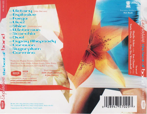Bond - Explosive: The Best Of Bond (CD, Comp) - Image 2