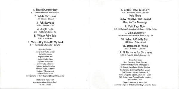 Boney M. - Christmas Album (CD, Album, RE) - Image 3