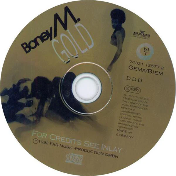 Boney M. - Gold - 20 Super Hits (CD, Comp) - Image 3