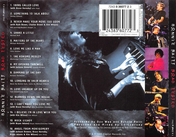 Bonnie Raitt - Road Tested (CD, Album) - Image 2