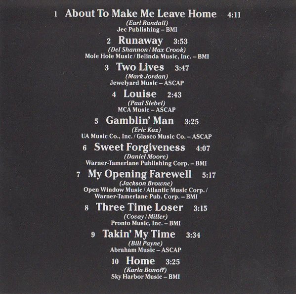 Bonnie Raitt - Sweet Forgiveness (CD, Album, RE, RM) - Image 4