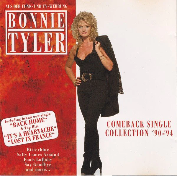 Bonnie Tyler - Comeback Single-Collection '90-'94 (CD, Comp)