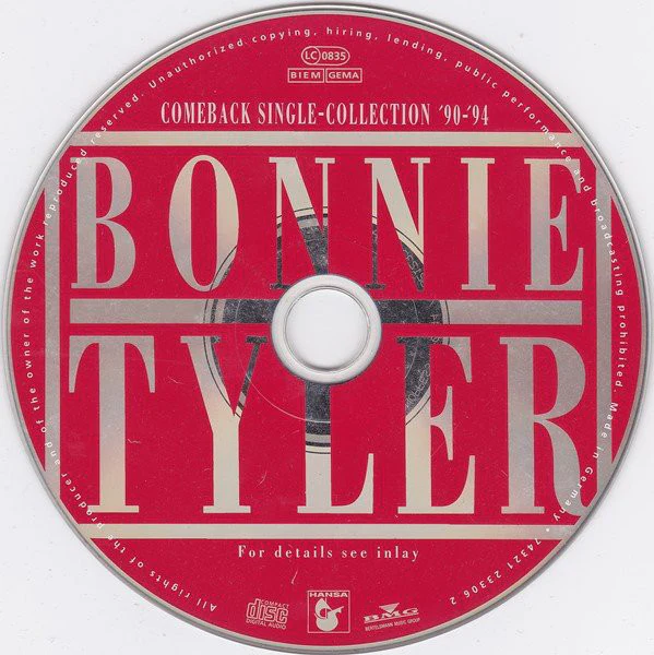 Bonnie Tyler - Comeback Single-Collection '90-'94 (CD, Comp) - Image 3