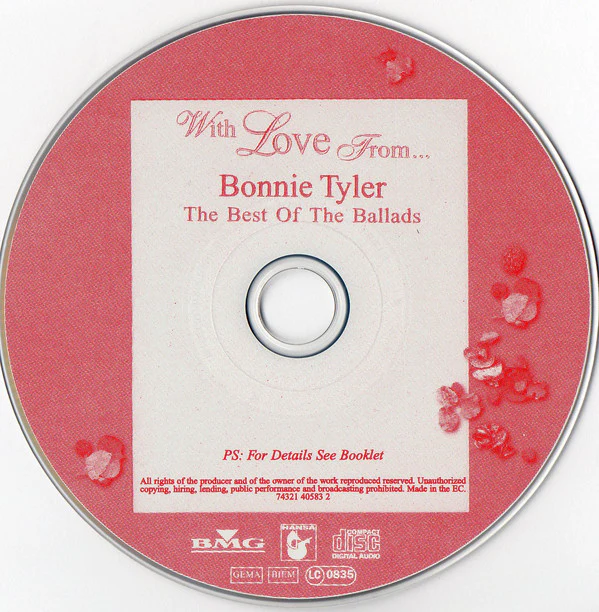 Bonnie Tyler - With Love From... The Best Of The Ballads (CD, Comp) - Image 3