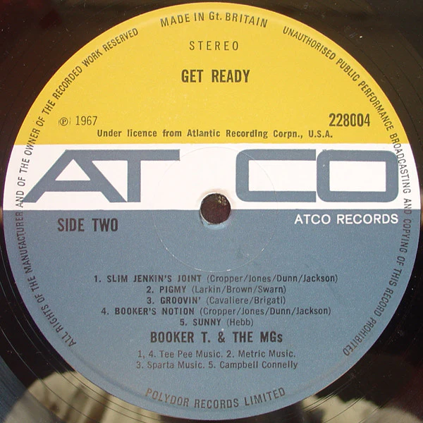 Booker T & The MG's - Get Ready (LP) - Image 4