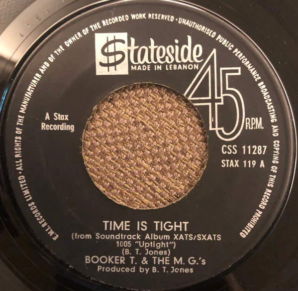 Booker T & The MG's - Time Is Tight / Hang ‘Em High (7", Single)