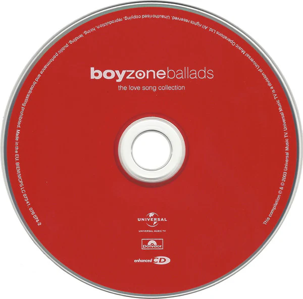 Boyzone - Ballads - The Love Song Collection (CD, Comp, Enh, S/Edition) - Image 5