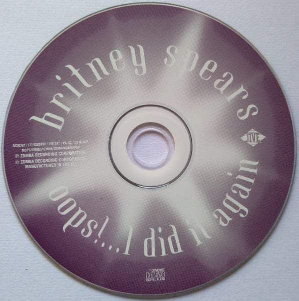 Britney Spears - Oops!...I Did It Again (CD, Album, DOC) - Image 3